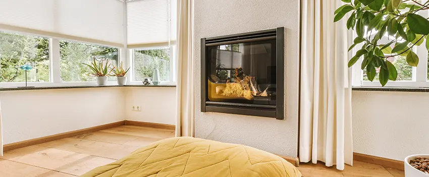 Residential Fireplace Ceramic Glass Installation in Silver Firs, WA