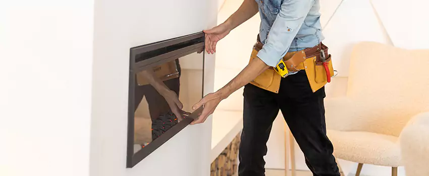 Metal Fireplace Installation in Silver Firs, Washington
