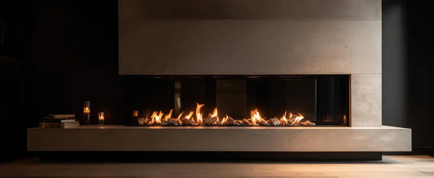 Gas Fireplace Ember Bed Design Services in Silver Firs, Washington