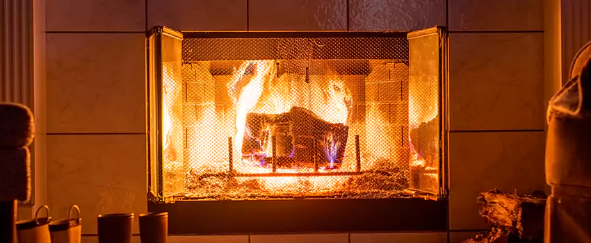 Mendota Hearth Landscape Fireplace Installation in Silver Firs, Washington
