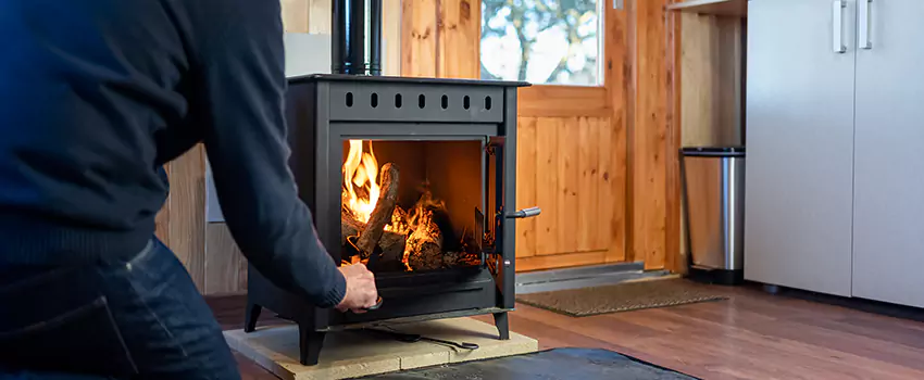 Open Hearth Wood Fireplace Installation in Silver Firs, WA