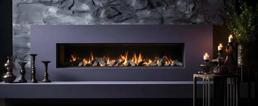 Ember Bed for Ventless Gas Fireplace in Silver Firs, WA