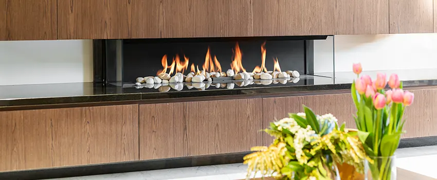 Double-height Fireplace Design Refurbishment in Silver Firs, Washington