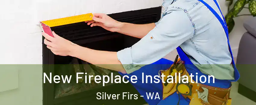  New Fireplace Installation Silver Firs - WA