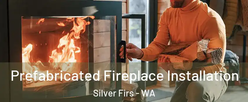  Prefabricated Fireplace Installation Silver Firs - WA